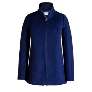 J. Crew Factory Village Coat, navy, NWT
